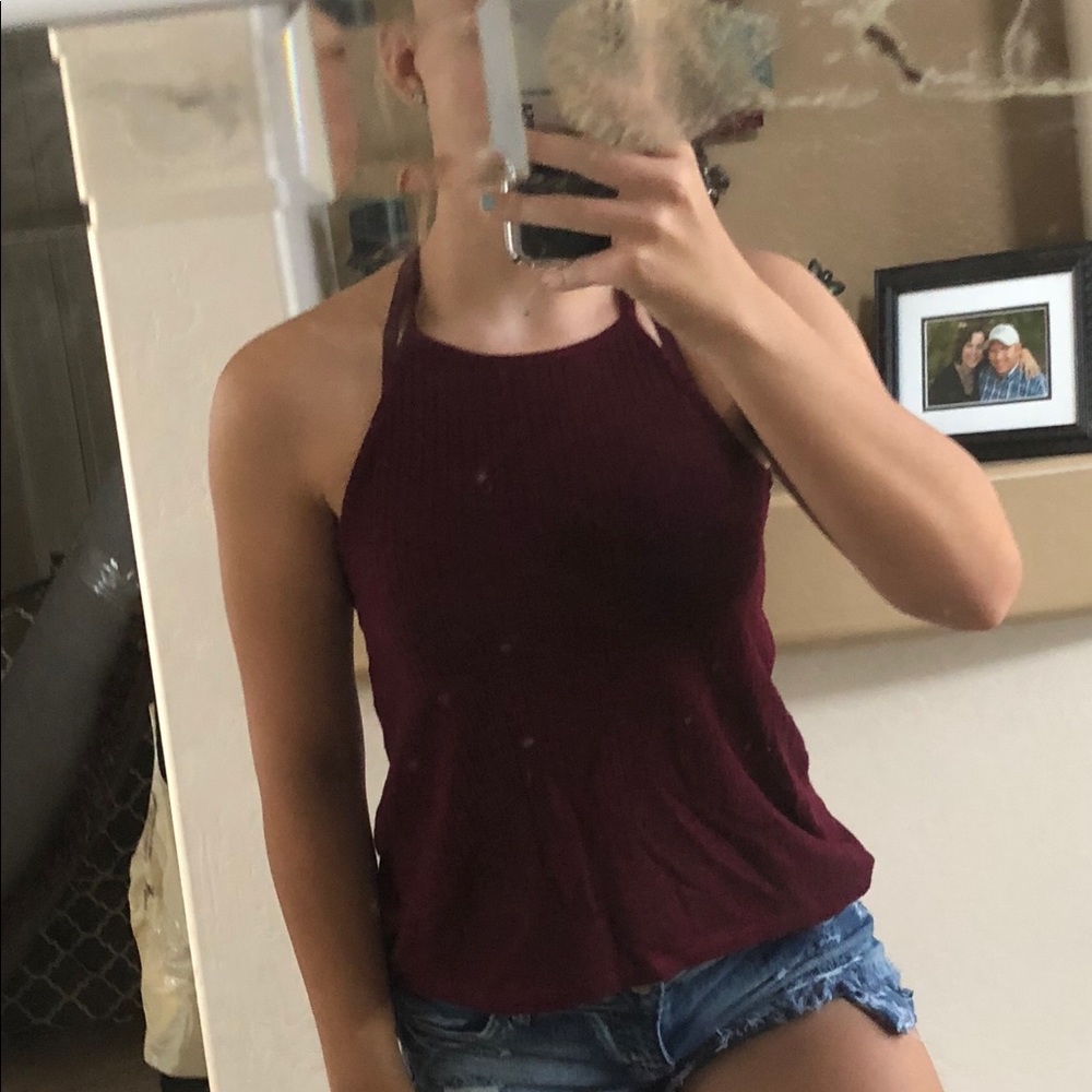 Maroon Shirt